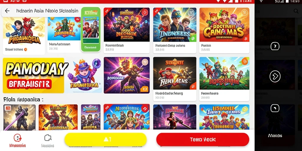 Tampilan antarmuka yang menarik dan user-friendly.