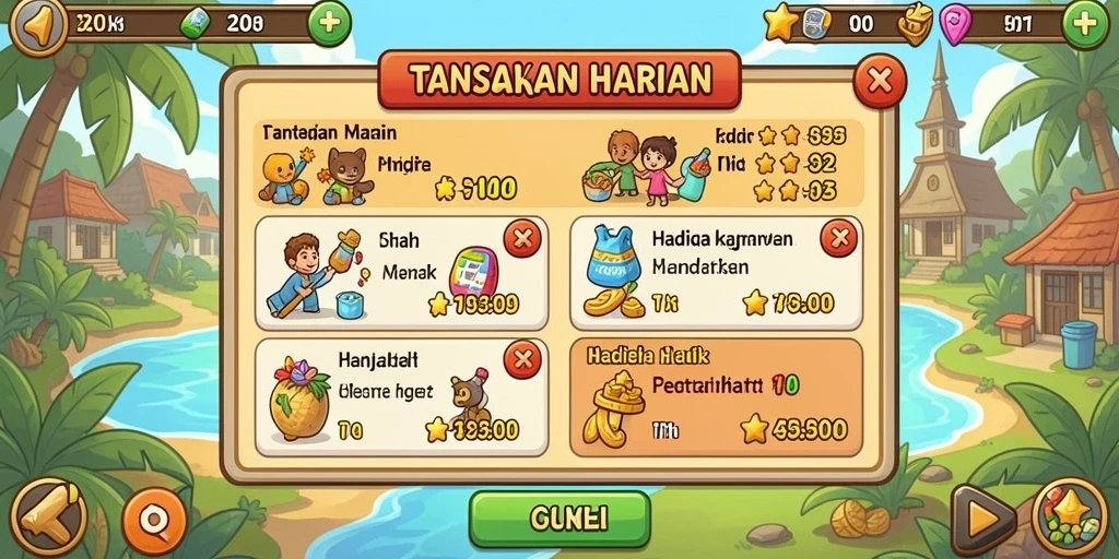 Tampilan antarmuka yang ramah pengguna.