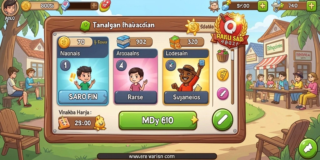 Tampilan grafis yang memukau saat bermain.