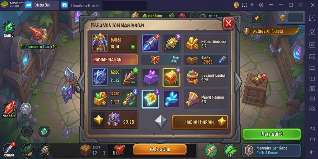 Tampilan antarmuka yang menarik dan user-friendly.