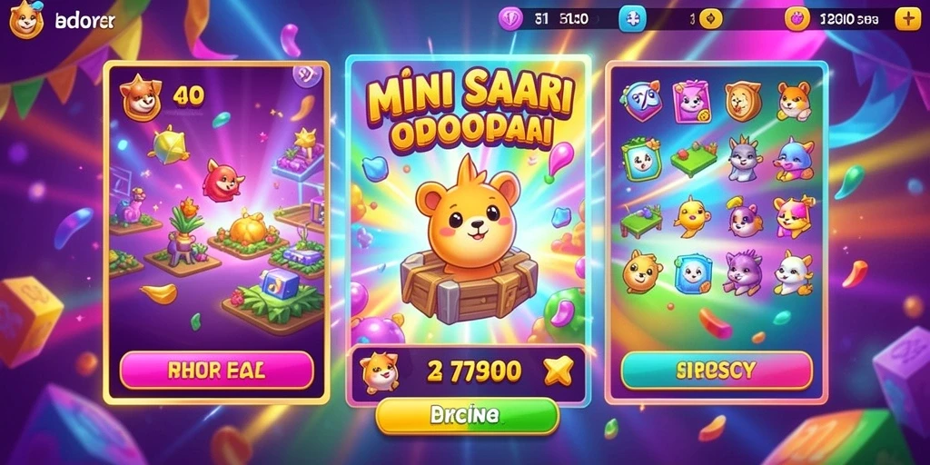 Tampilan grafis yang memukau dan penuh warna.