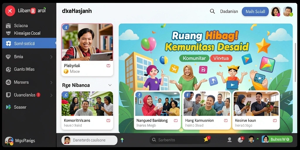 Tampilan antarmuka pengguna yang ramah.