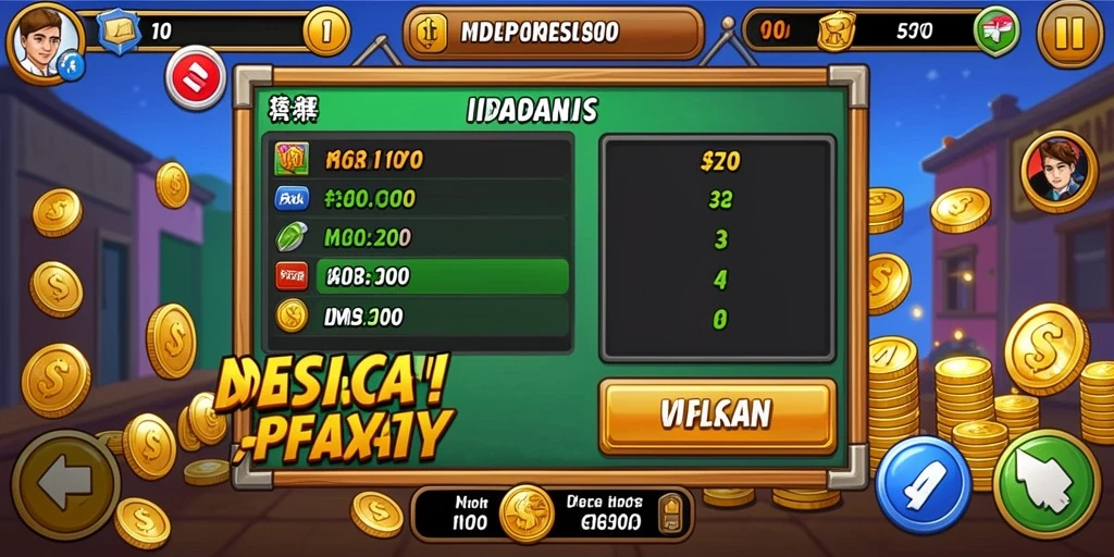 Screenshot 1 menunjukkan tampilan antarmuka permainan KAKWIN.