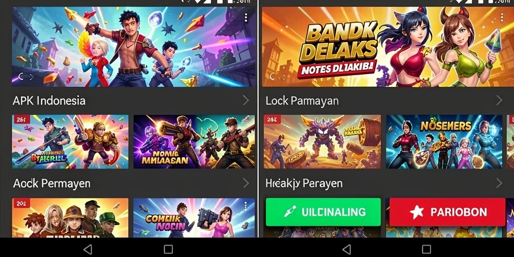 Tampilan antarmuka yang menarik dan mudah digunakan.