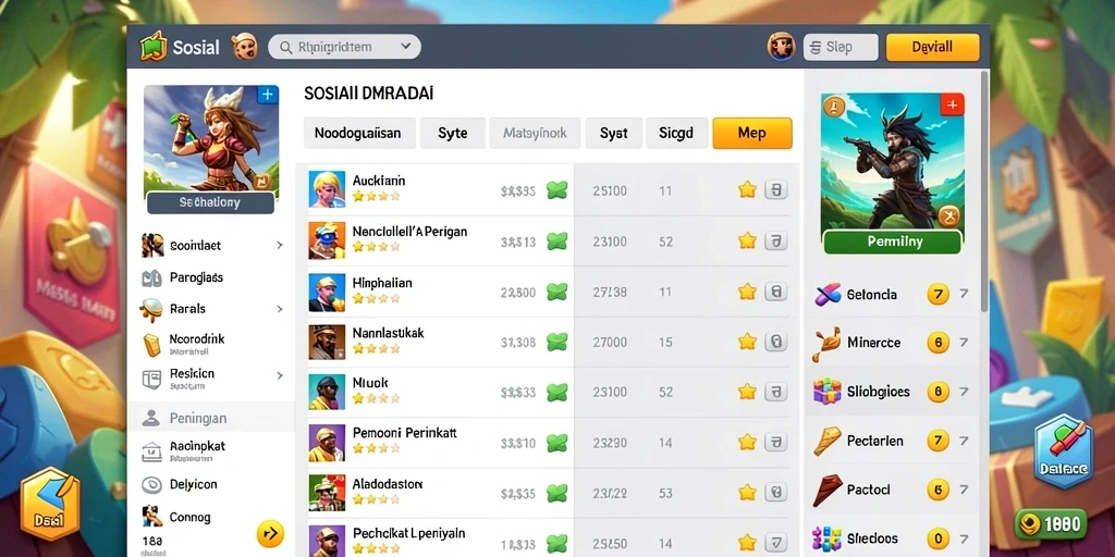 Screenshot menunjukkan tampilan awal MAMI188 yang menarik.
