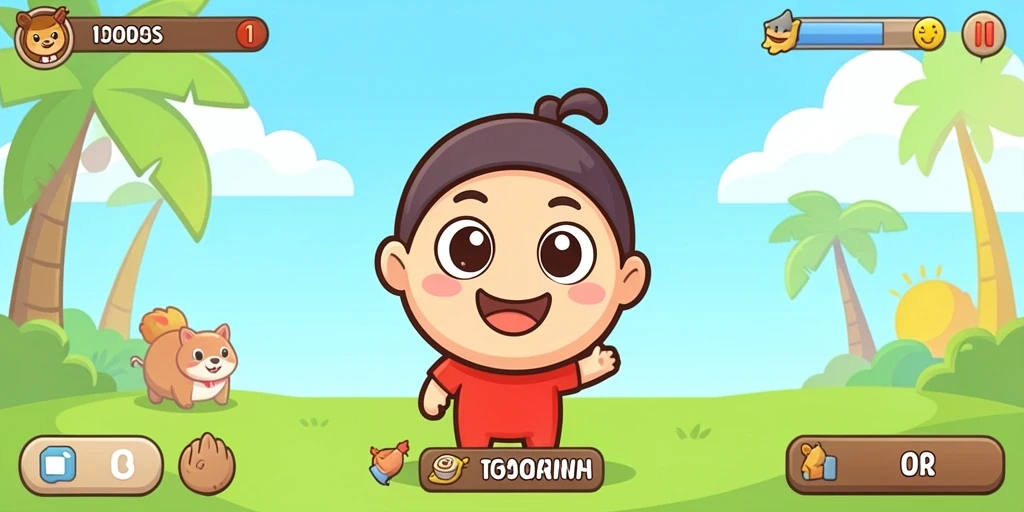 Tampilan awal aplikasi NANA4D yang menarik dan user-friendly.