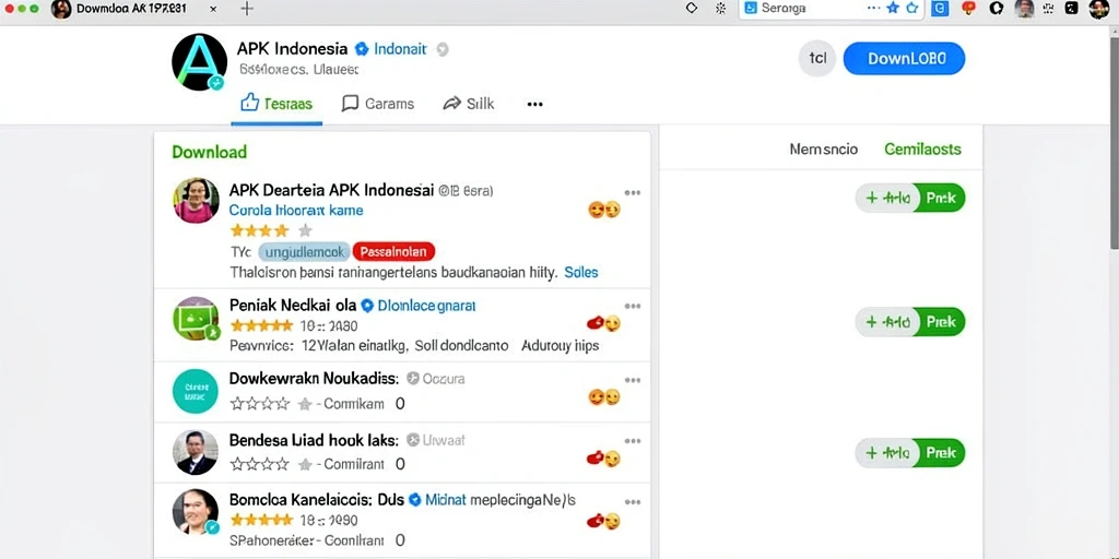 Tampilan antarmuka NV77 yang menarik dan mudah dinavigasi.
