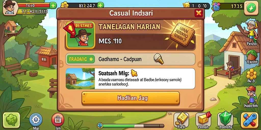 Tampilan antarmuka utama PESIAR88 yang menarik.