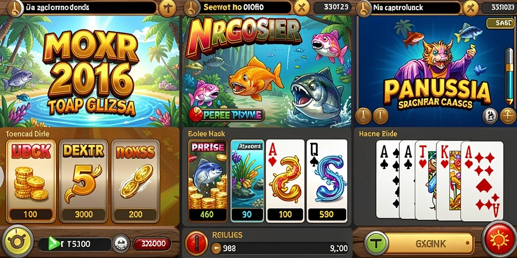 Tampilan utama game REZIXO yang menarik.