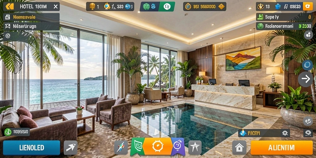 Screenshot dari tampilan permainan yang menarik.