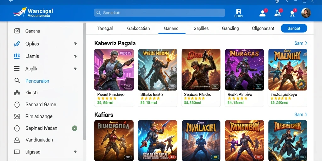 Tampilan antarmuka yang menarik dan mudah digunakan.