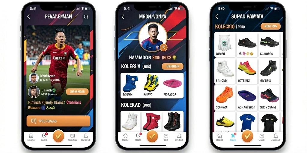 Tampilan menarik dari mesin slot dengan tema klasik.