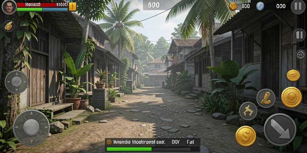 Tampilan grafis yang menarik dan modern.