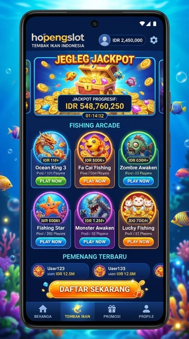 Galeri pratinjau visual hopengslot build APK resmi terbaru